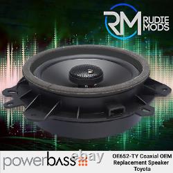 PowerBass Coaxial OEM Replacement Speaker for 08-12 Toyota Highlander Rears
