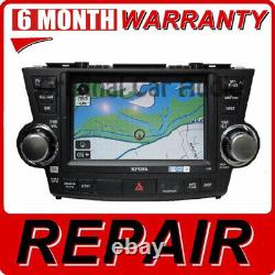 REPAIR YOUR 2008 2013 Toyota Highlander OEM Navigation GPS Screen Repair ONLY