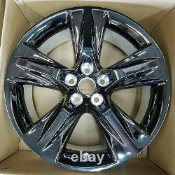 SET OF 4 19 Black Chrome Wheels for 14-19 Toyota Highlander OEM Quality 75163
