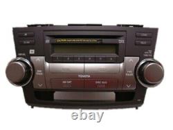 TOYOTA Highlander JBL AM FM Satellite Radio 6 Disc Changer MP3 CD Player OEM