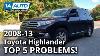 Top 5 Problems Toyota Highlander Suv 2nd Generation 2008 13