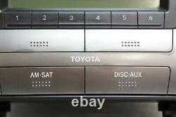 Toyota 2008-2010 Highlander OEM 86120-48E50-E0 AM FM 6 CD Radio Player Receiver