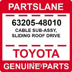 Toyota Camry RAV4 Highlander Avalon OEM Sliding Roof Drive Cable 63205-48010