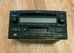 Toyota Highlander ('03-'07) OEM Radio Stereo CD Tape Player Fujitsu 86120-52241