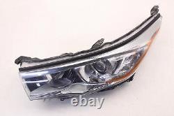 Toyota Highlander 14 15 16 Driver Left Headlight Headlamp Bright Chrome Oem