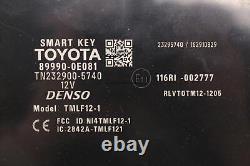 Toyota Highlander 14 15 16 Theft Locking Keyless Ignition Smart Key Module Oem