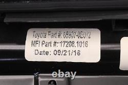 Toyota Highlander 14 16 Rear Right Door Panel Wood Accent Flaxen Sunshade Oem