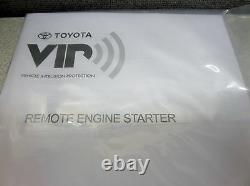 Toyota Highlander 14-16 (With Smart Entry) Remote Engine Start RES Genuine OEM OE