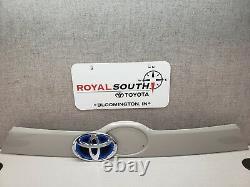 Toyota Highlander 14 -17 Luggage Compartment Garnish With Emblem Genuine OEM OE