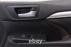 Toyota Highlander 17-19 Front Right Door Panel Metallic Accent Softex Black Oem