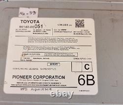 Toyota Highlander 2014-2017 HD radio Gracenote Touch screen 86140-0E051 Oem Used