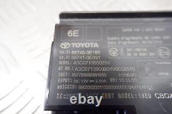 Toyota Highlander 2021 Emergency Control Module 86740-0e160 Oem