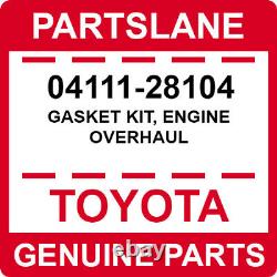 Toyota Highlander 2AZFE 2.4L OEM Genuine Engine Head Gasket Kit Set 04111-28104