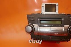 Toyota Highlander 6 CD Radio Receiver 2008 2009 2010 86120-oe230-eo Oem