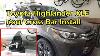 Toyota Highlander Limited Xle Roof Cross Bar Install 2014 2019