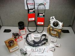 Toyota Highlander Timing Belt Water Pump Tensioner Idler Kit Genuine OE OEM