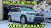 Toyota Highlander Wheel Spacers